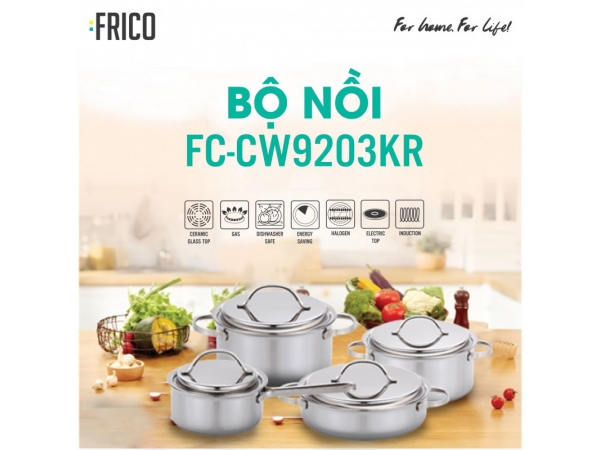 Bộ nồi FC-CW9203KR